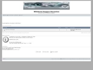 Free forum : Whitehaven Snappers Discussions